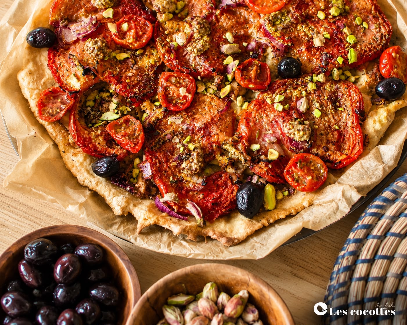 Tarte aux tomates — Les cocottes de Leïla, batch cooking à domicile